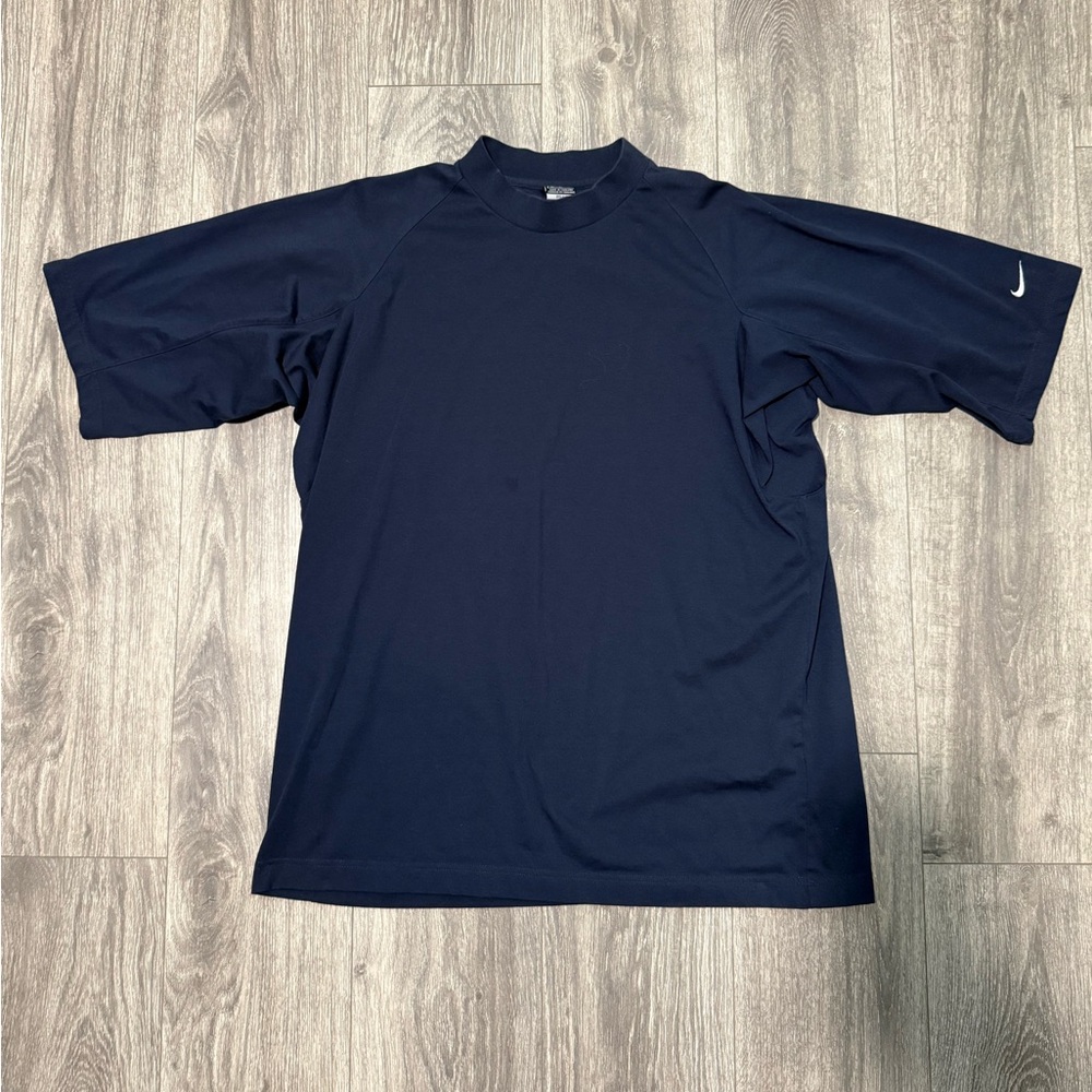 Navy Blue Athletic T-Shirt